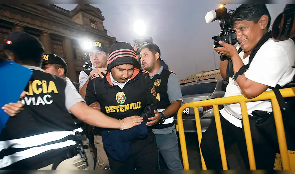 En la antesala a la prisión preventiva, Edwin Oviedo es detenido por 10 días 