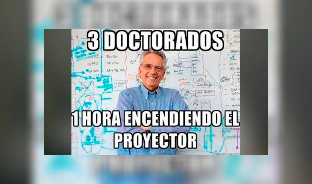 Día del maestro: alumnos recuerdan a sus queridos profesores con graciosos memes