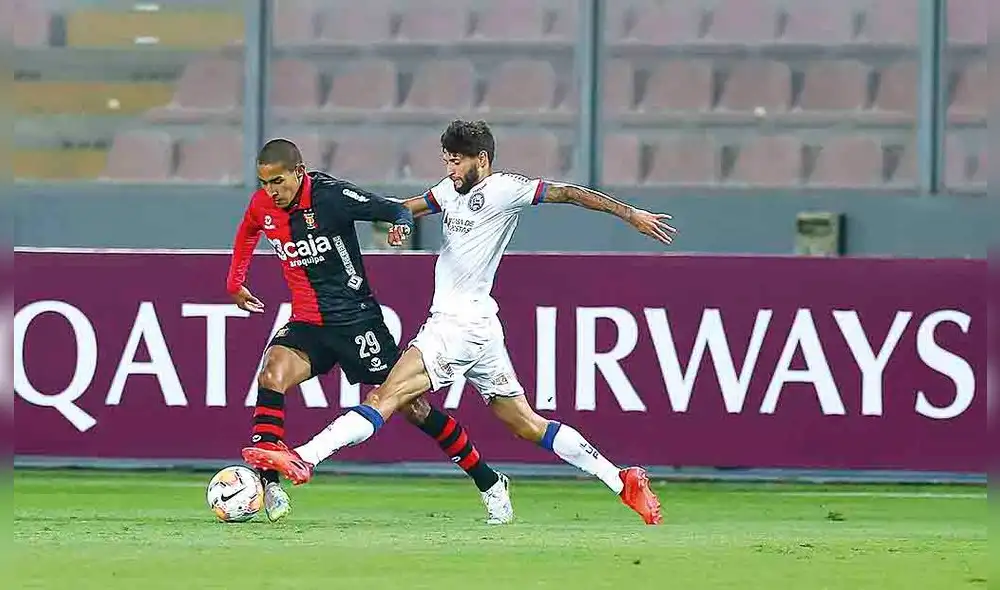 Lima, Peru - 29 de Octubre 2020. Partido de futbol por la Copa Sudamericana 2020 entre los equipos FBC Melgar (PER) vs EC Bahia (BRA) en el estadio Nacional. (Photo: Staff Images / Fernando Sangama)