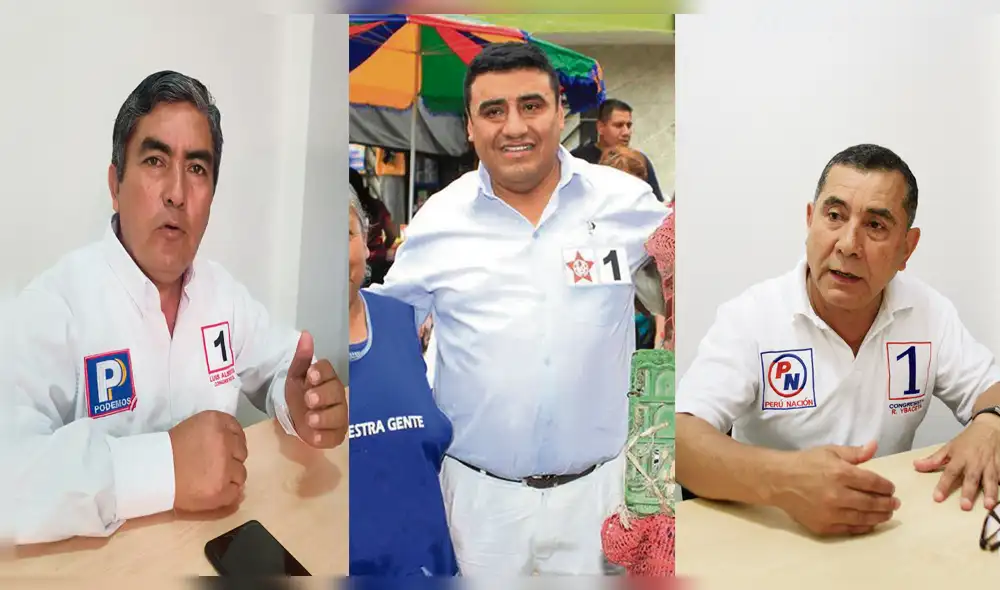 Candidatos. De Podemos Por el Perú, Apra y Perú Nación, hablan sobre seguridad ciudadana.