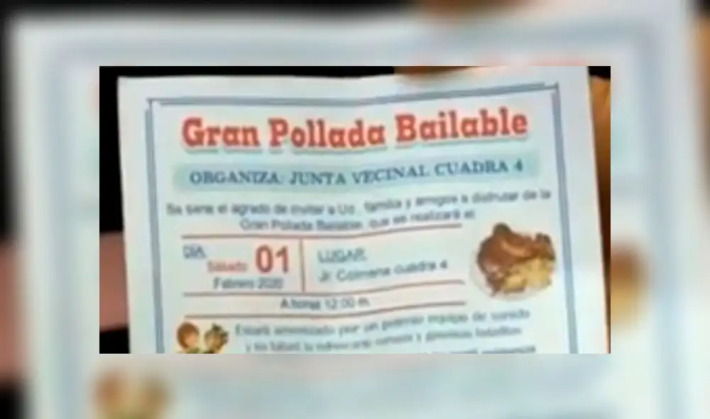 Vecinos de Comas organizan pollada para comprar cámaras de seguridad