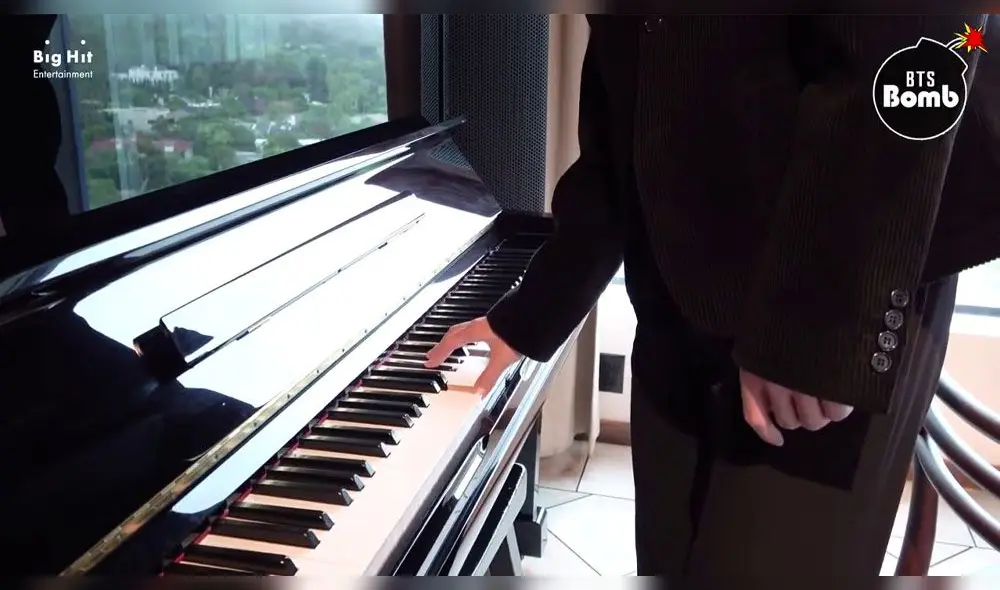 Captura del video viral de Taehyung de BTS previo a los Variety Hitmakers 2019. Créditos: Big Hit Entertainment.