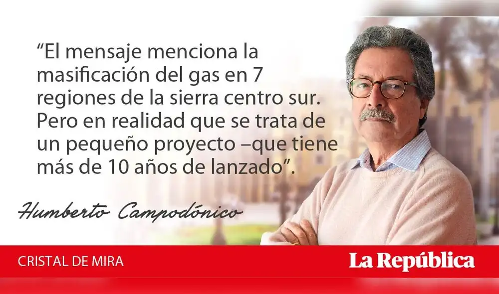 ¿Enterrando al Gasoducto Sur Peruano?
