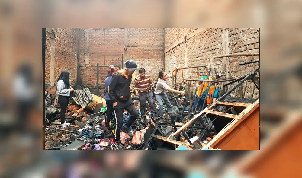 S.J.L.: Incendio de medianas proporciones consumió una vivienda [VIDEO]