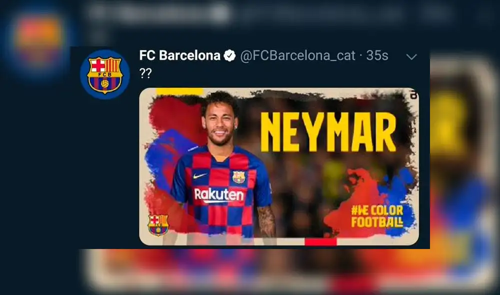 “Parece que Neymar volverá”: hackers ingresan a las redes del FC Barcelona
