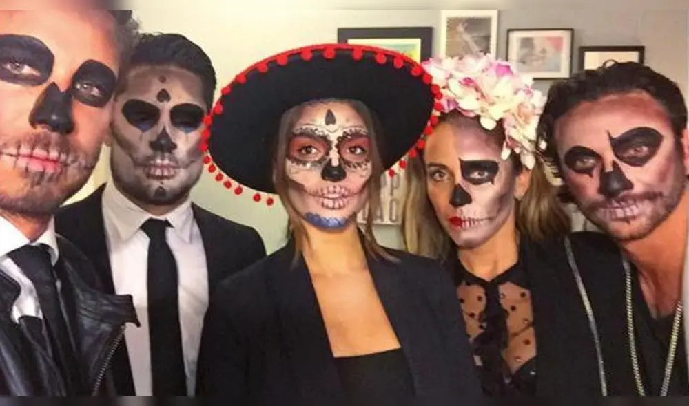 Famosas mexicanas se convierten en catrinas con excéntrico maquillaje [FOTOS]