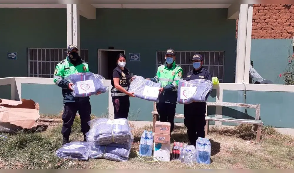 Se entregó víveres a comisaría de Penachi,Incahuasi y Uyurpampa.