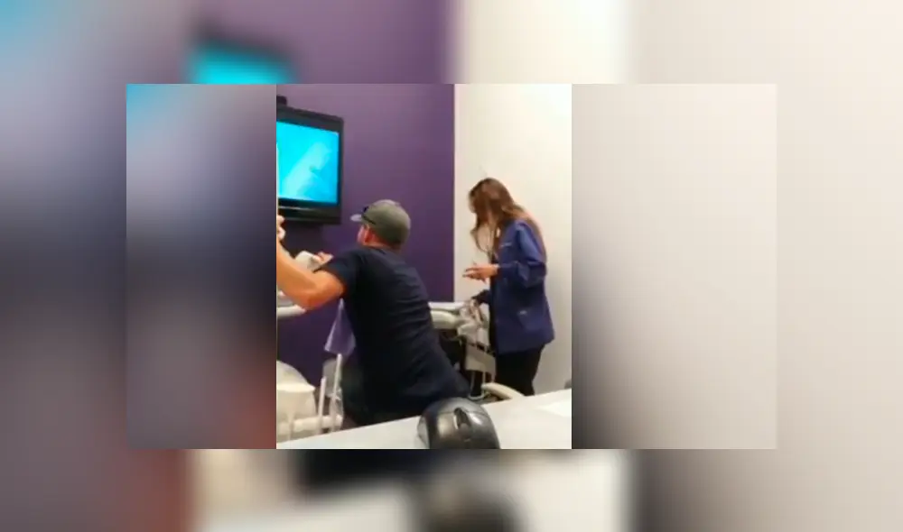 Paciente intentó calmar sus nervios con una pirueta y ocasionó desastre en consultorio dentista Paciente intentó calmar sus nervios con una pirueta y ocasionó desastre en consultorio dentista
