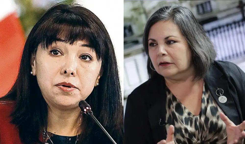 Mirtha Vásquez y Rocío Silva. Foto: composición LR Mirtha Vásquez y Rocío Silva. Foto: composición LR