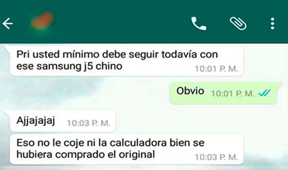 WhatsApp Viral: Presumía su iPhone X a su prima, pero detalle reveló su pobreza [FOTOS]