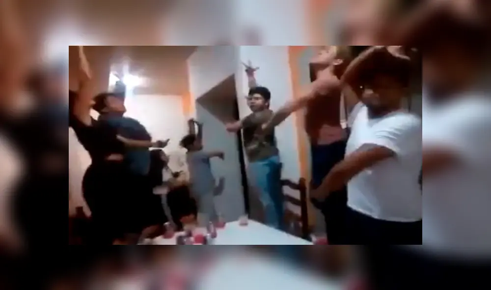 En Facebook, un grupo de amigos mostraron su entusiasmo por bailar el éxito musical de la cantante Rosalía.