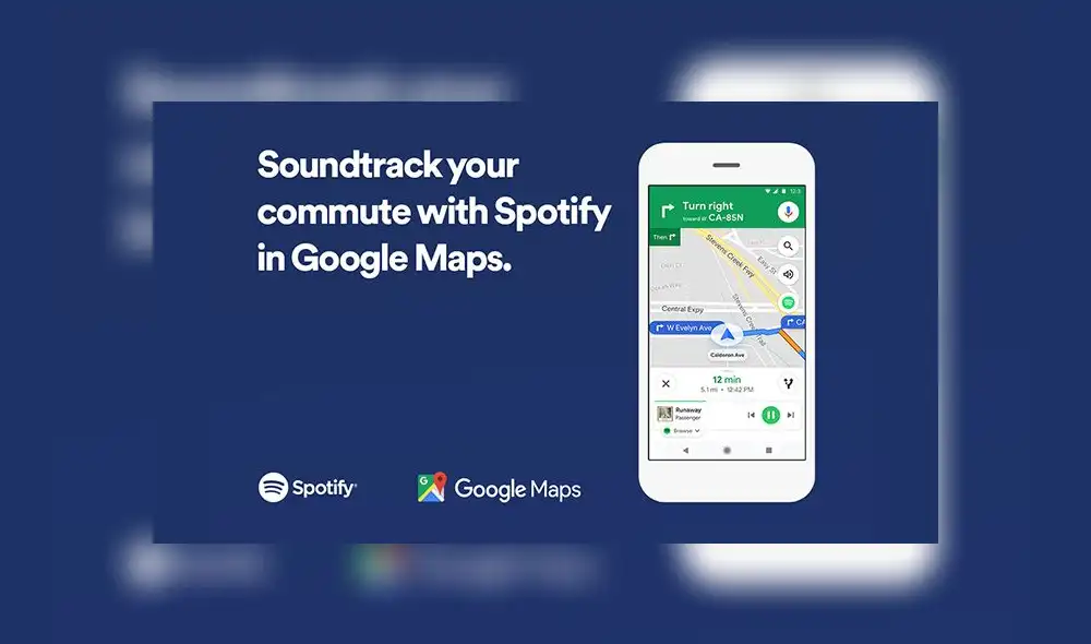 Google Maps se integra con Spotify y aquí te explicamos cómo activarlo [FOTOS]