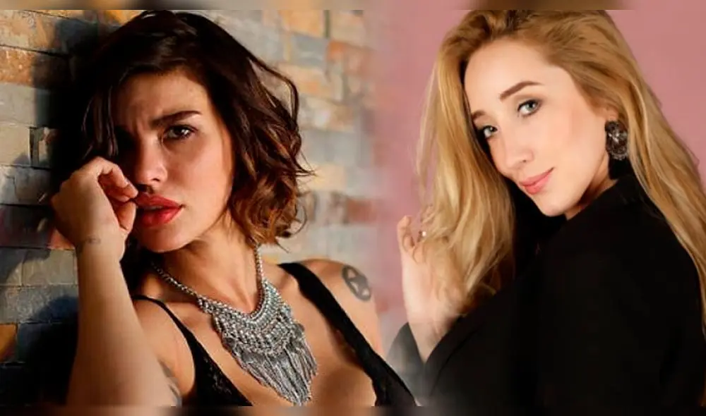 Angie Jibaja pide hablar con Romina Gachoy sobre sus hijos. Foto: Composición Angie Jibaja pide hablar con Romina Gachoy sobre sus hijos. Foto: Composición