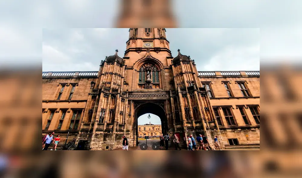 Desliza las imágenes para ver cómo luce realmente el ‘Gran comedor’ que aparece en las películas de Harry Potter. Foto: Google Maps