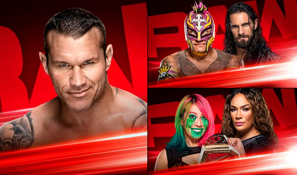 WWE realizará EN VIVO HOY lunes 15 una nueva edición de Monday Night RAW. Foto: WWE