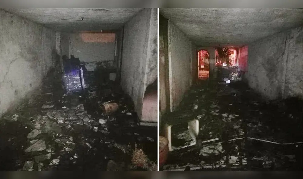 Fuego se inicio en la sala, donde la víctima dormía. Ocurrió en Cerro Colorado. Fuego se inicio en la sala, donde la víctima dormía. Ocurrió en Cerro Colorado.