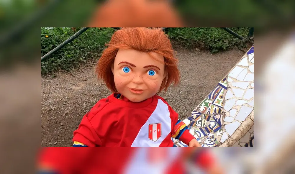 Chucky: El muñeco diabólico se pasea por calles de Lima. Foto: Difusión. Chucky: El muñeco diabólico se pasea por calles de Lima. Foto: Difusión.