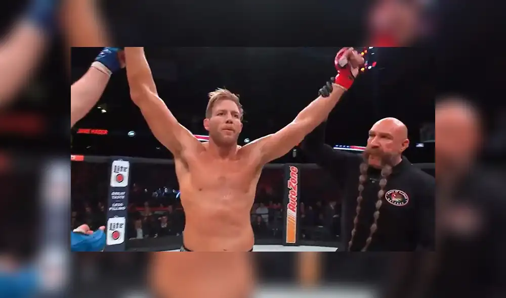 Bellator 221: Jack Swagger consigue su segundo triunfo en las MMA [VIDEO]