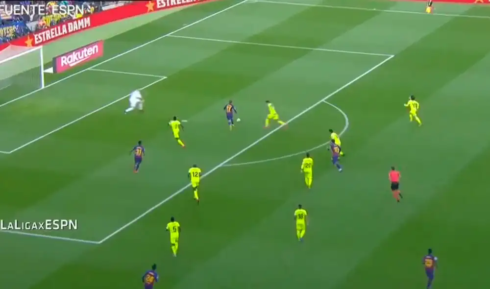 Antoine Griezmann puso el 1-0 del Barcelona sobre el Getafe tras asistencia de gol de Lionel Messi.