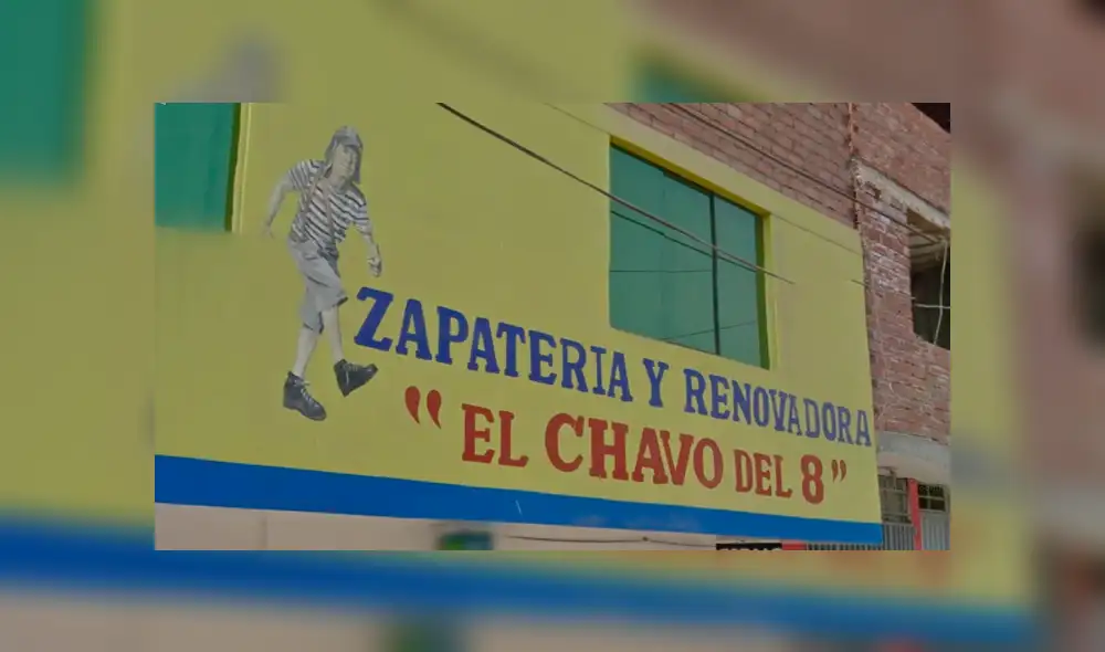 Google Maps: zapatería en Perú lleva el nombre del ‘Chavo del Ocho’ y su aspecto emociona a fans