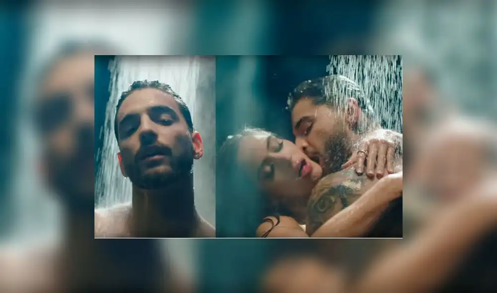 Maluma aparece desnudo con bella mujer en un baño y es sensación en YouTube [VIDEO]