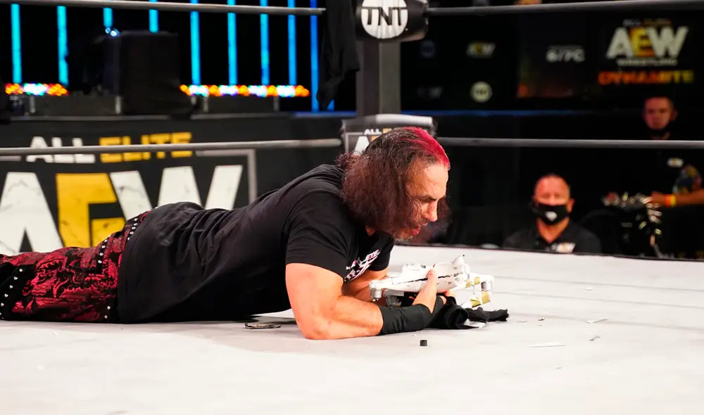 Matt Hardy es uno de los nuevos protaginistas de AEW y estará presente en Double or Nothing 2020. Foto: AEW
