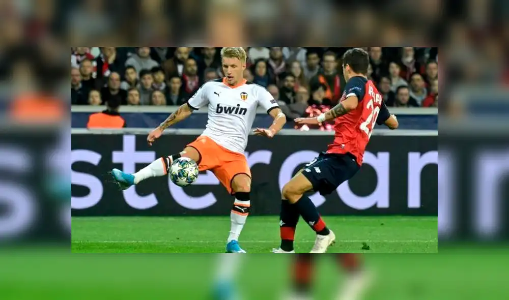 El Valencia pasó primero en su grupo con 11 puntos superando al Chelsea. Foto: Difusión.