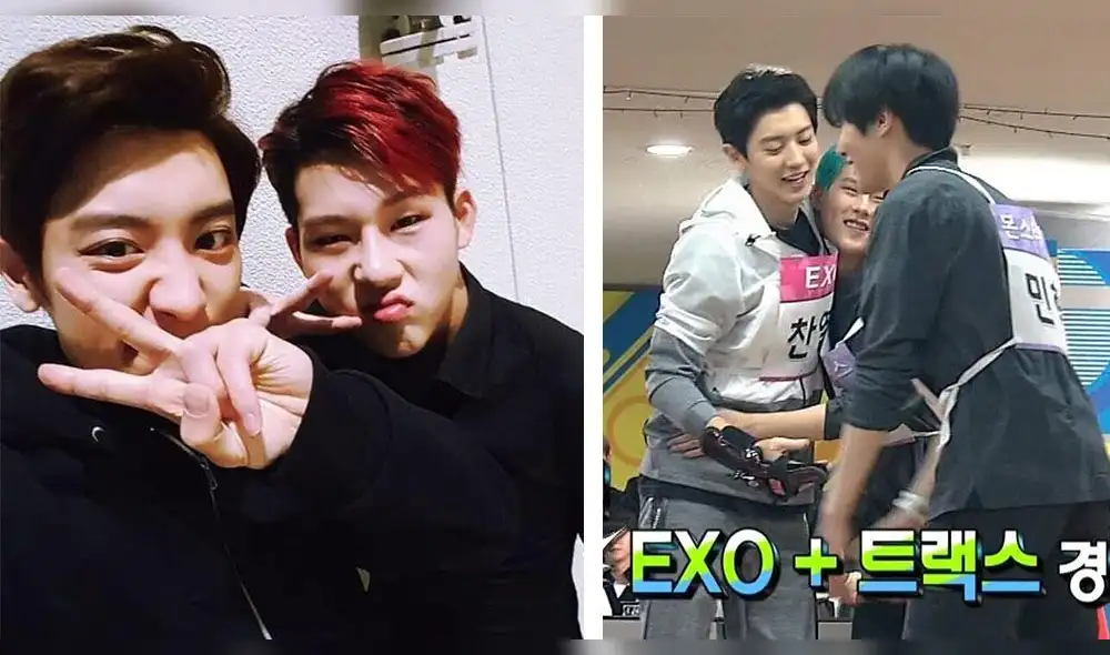 Jooheon y Chanyeol Jooheon y Chanyeol