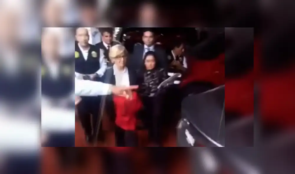 Susana Villarán: Así fue el traslado de la exalcaldesa a la carceleta del INPE [VIDEO]