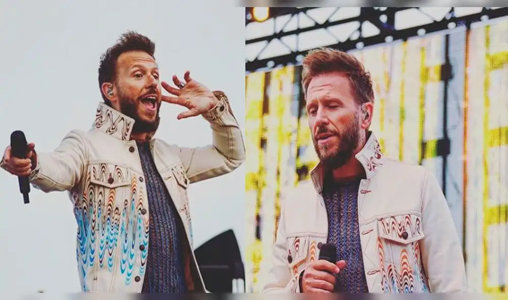 Noel Schajris aparece con el torso desnudo para agradecer el apoyo de sus fans 