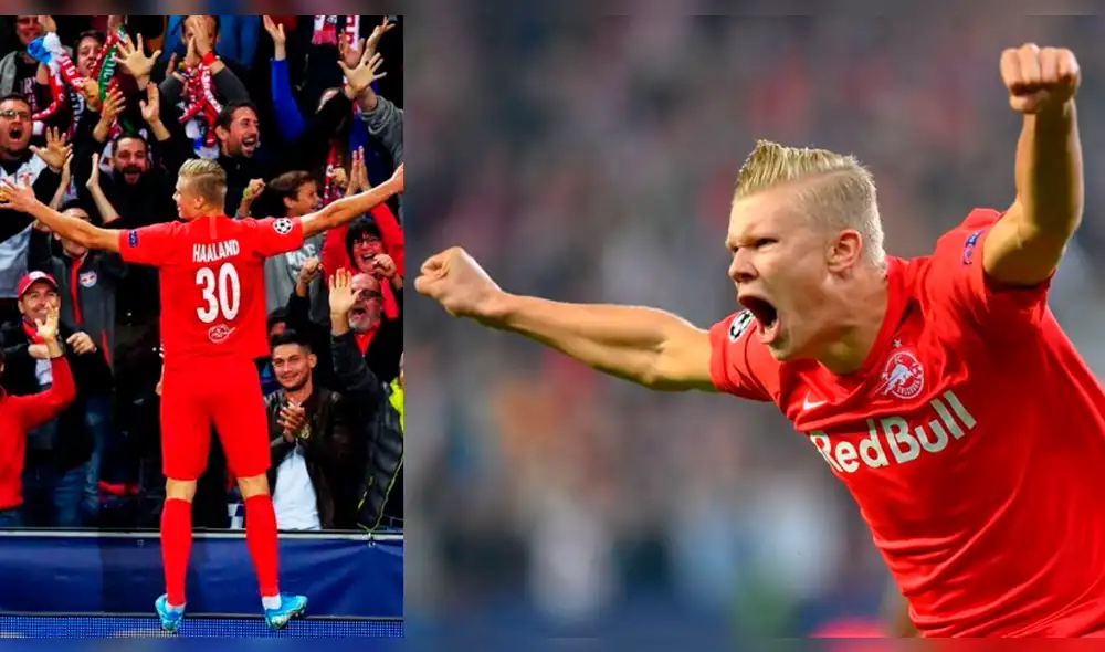 Champions League: Erling Halang anota hat trick en su debut con el Salzburgo. Champions League: Erling Halang anota hat trick en su debut con el Salzburgo.