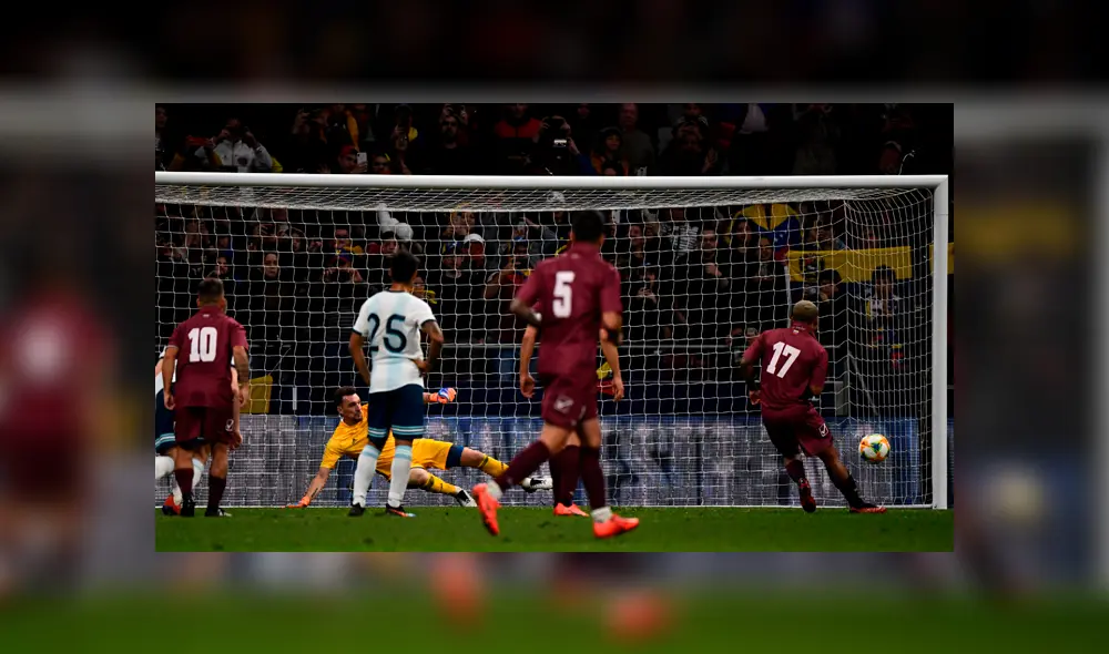 Venezuela vs Argentina por los cuartos de Final de la Copa América 2019. Foto: AFP