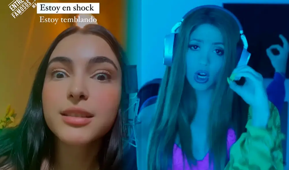 Joven venelozana cree que hubo plagio en el nuevo tema de Shakira y Bizarrap. Foto: composición LR/ captura de Instagram/ captura de Youtube Joven venelozana cree que hubo plagio en el nuevo tema de Shakira y Bizarrap. Foto: composición LR/ captura de Instagram/ captura de Youtube