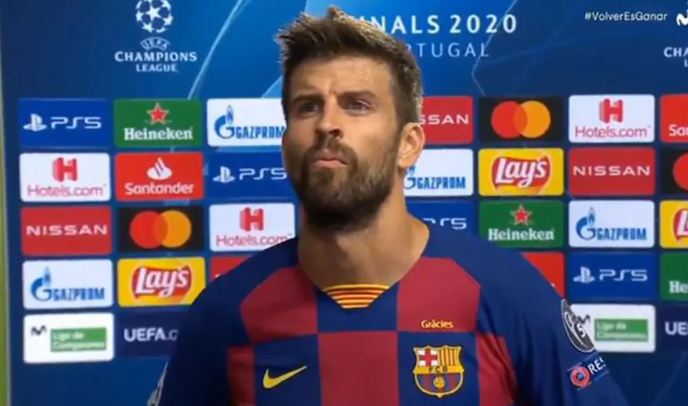 El defensa dijo que el equipo "tocó fondo" tras la humillante goleada. Foto: Captura de TV/Movistar.