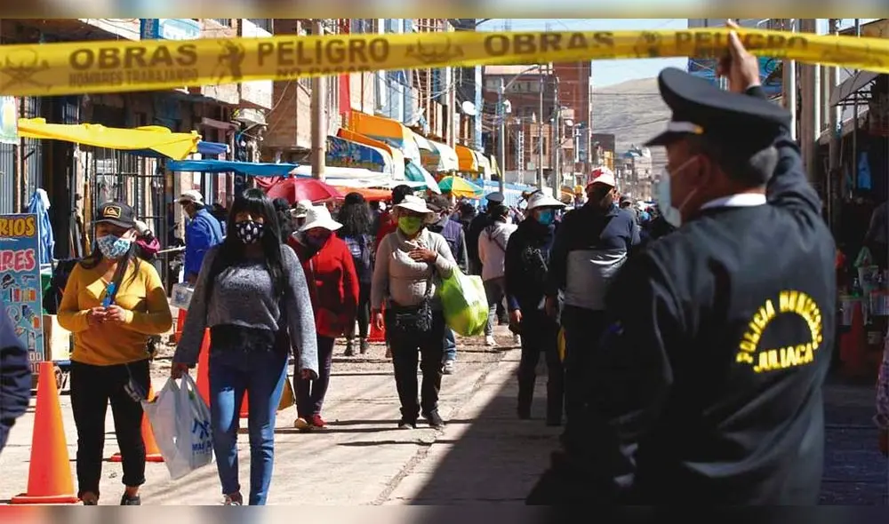 JULIACA. Es la ciudad con el mayor número de contagiados con COVID-19 en la región Puno JULIACA. Es la ciudad con el mayor número de contagiados con COVID-19 en la región Puno