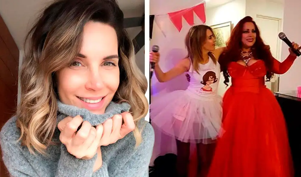 Juliana Oxenford recordó su despedida de soltera junto a Monique Pardo.  Foto: composición La República/ Instagram fans