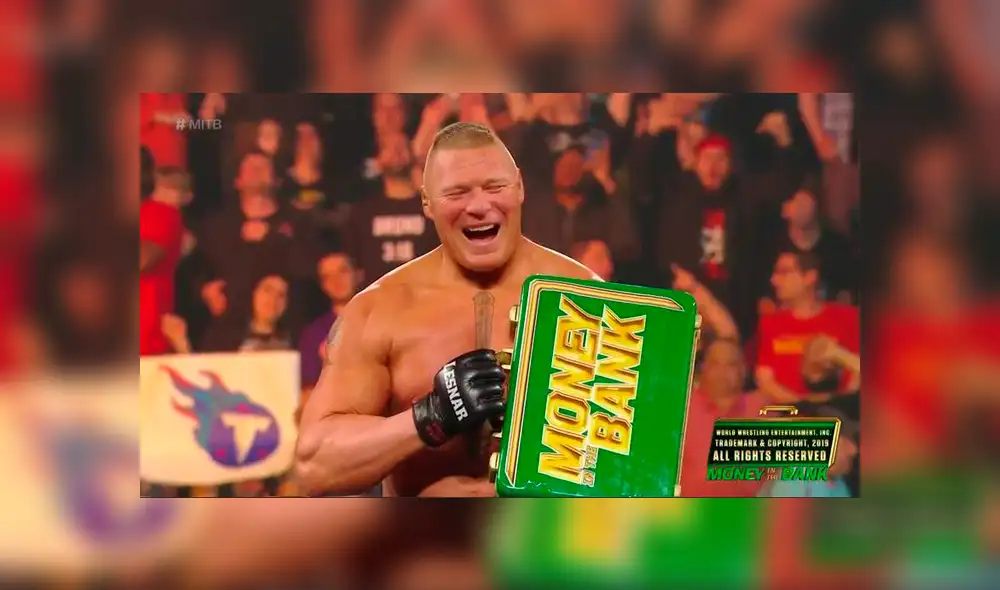 Money in the Bank 2019: Brock Lesnar se lleva el maletín en el cierre del show [RESUMEN]