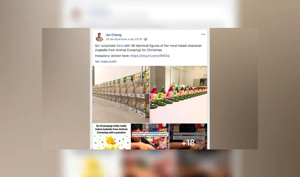 El Hombre sabía de antemano que su esposa odiaba a dicho personaje.