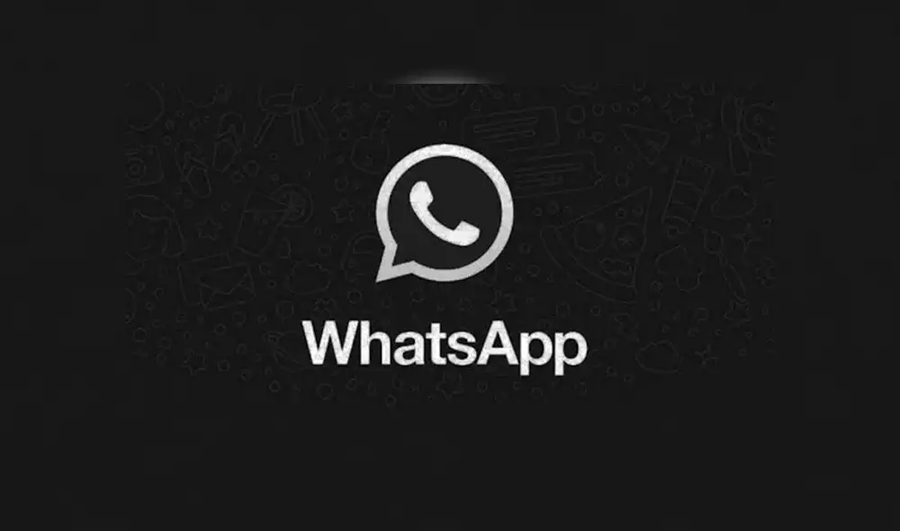 Se activó el 'modo oscuro' en WhatsApp.