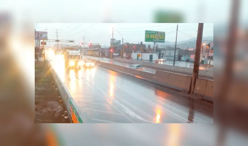Lluvia de verano sorprendió a limeños [VIDEO] 