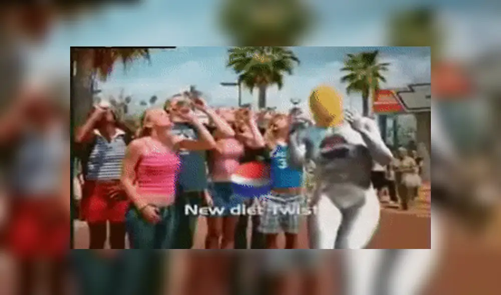 Solo salió en un comercial para Japón. Foto: Captura.