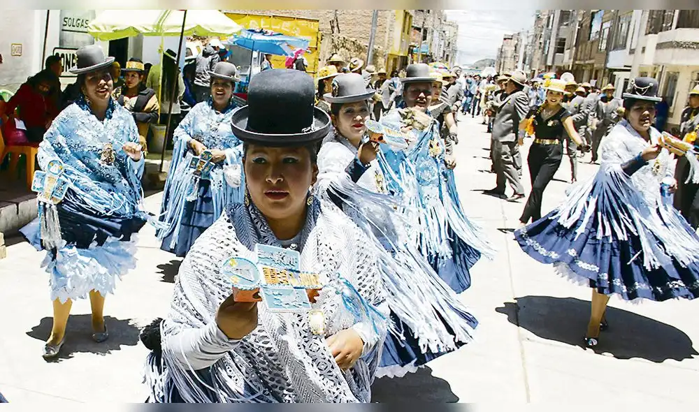 Puno ya vive la fiesta en honor a la virgen de la Candelaria 