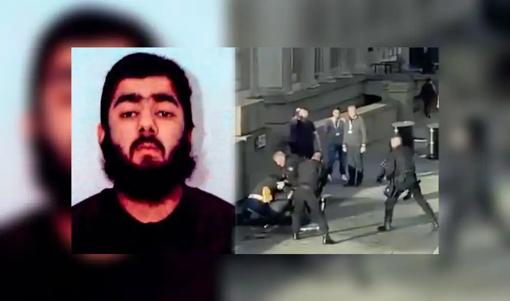 Usman Khan asesinó a dos personas y luego fue abatido por los oficiales. Había sido liberado de prisión pese a sus vínculos con el terrorismo. Foto: Composición