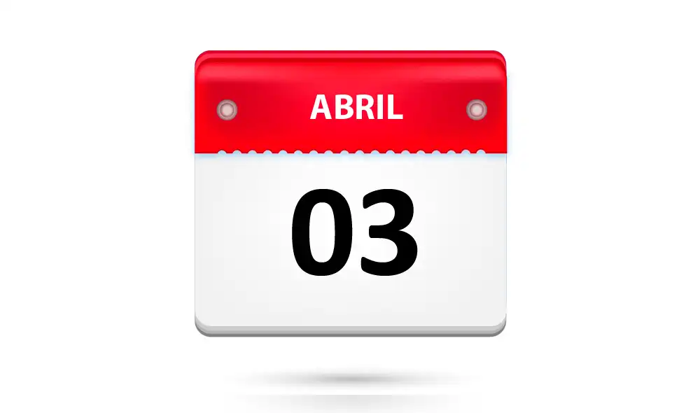 Efemérides de hoy: ¿qué pasó un 3 de abril?