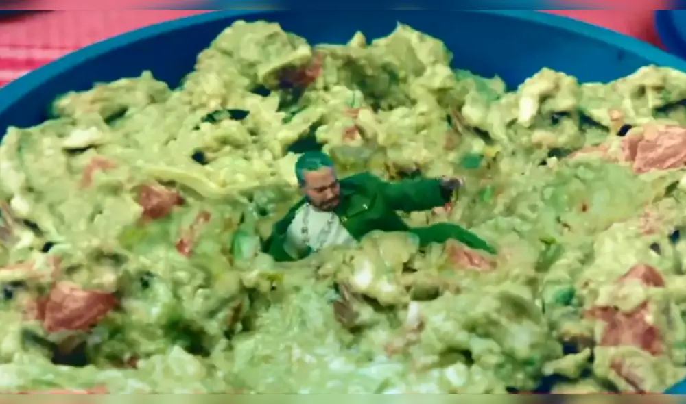 J Balvin apareció en una versión miniatura en el clip del tema “Verde”. (Foto: YouTube)