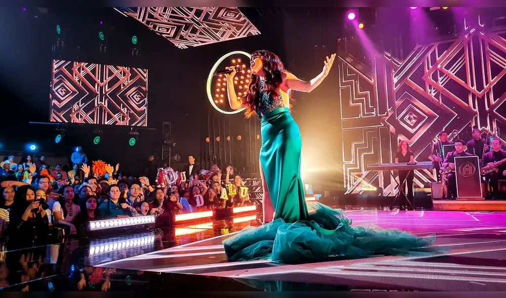 Su interpretación de "Solo otra vez" de Celine Dion dejó en claro que ella podía triunfar. Foto: La Academia.