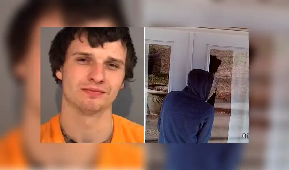 Kasper Carlton descubrió por los videos de su cámara de seguridad que su amigo abusaba de su mascota. (Captura: Metro)