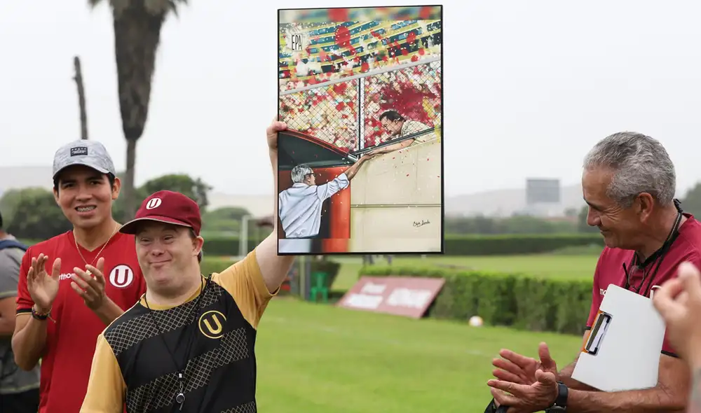Daniel Luond sorprendió a todo el plantel de Universitario en Campo Mar. Foto: Prensa Universitario Daniel Luond sorprendió a todo el plantel de Universitario en Campo Mar. Foto: Prensa Universitario