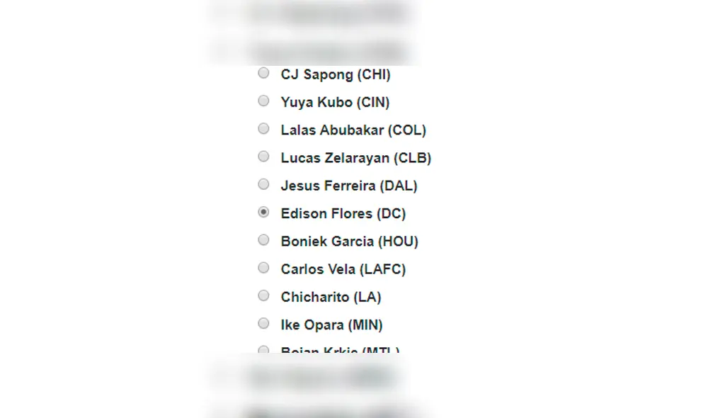 Para votar, entra al enlace de la nota y marca la opción de Edison Flores (DC) Para votar, entra al enlace de la nota y marca la opción de Edison Flores (DC)
