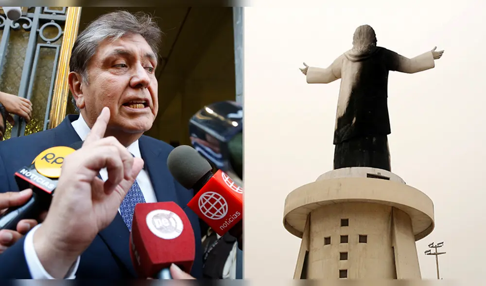 Alan García sostiene que incendio de Cristo fue provocado y presenta ‘pruebas’ [VIDEO]